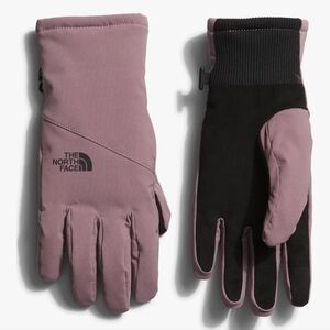The North Face Mauve and Black Gloves